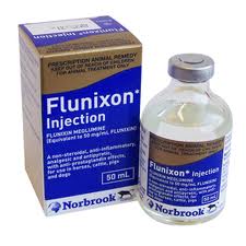 Box and bottle of flunixon
